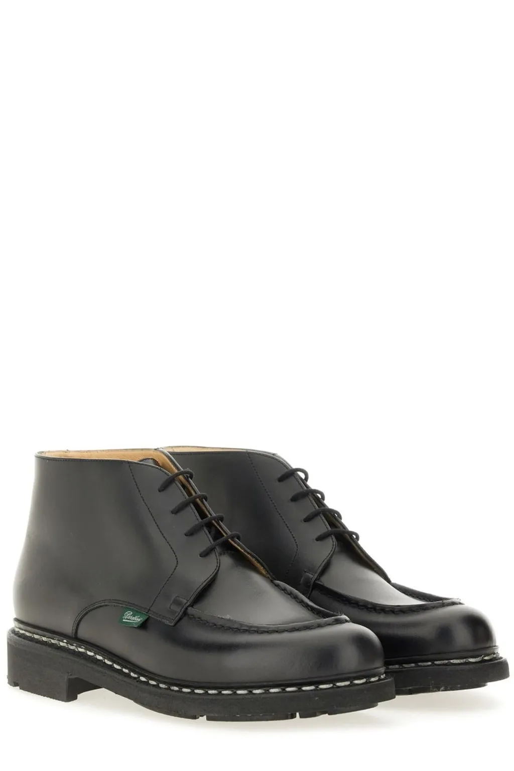 Paraboot Round Toe Ankle Boots