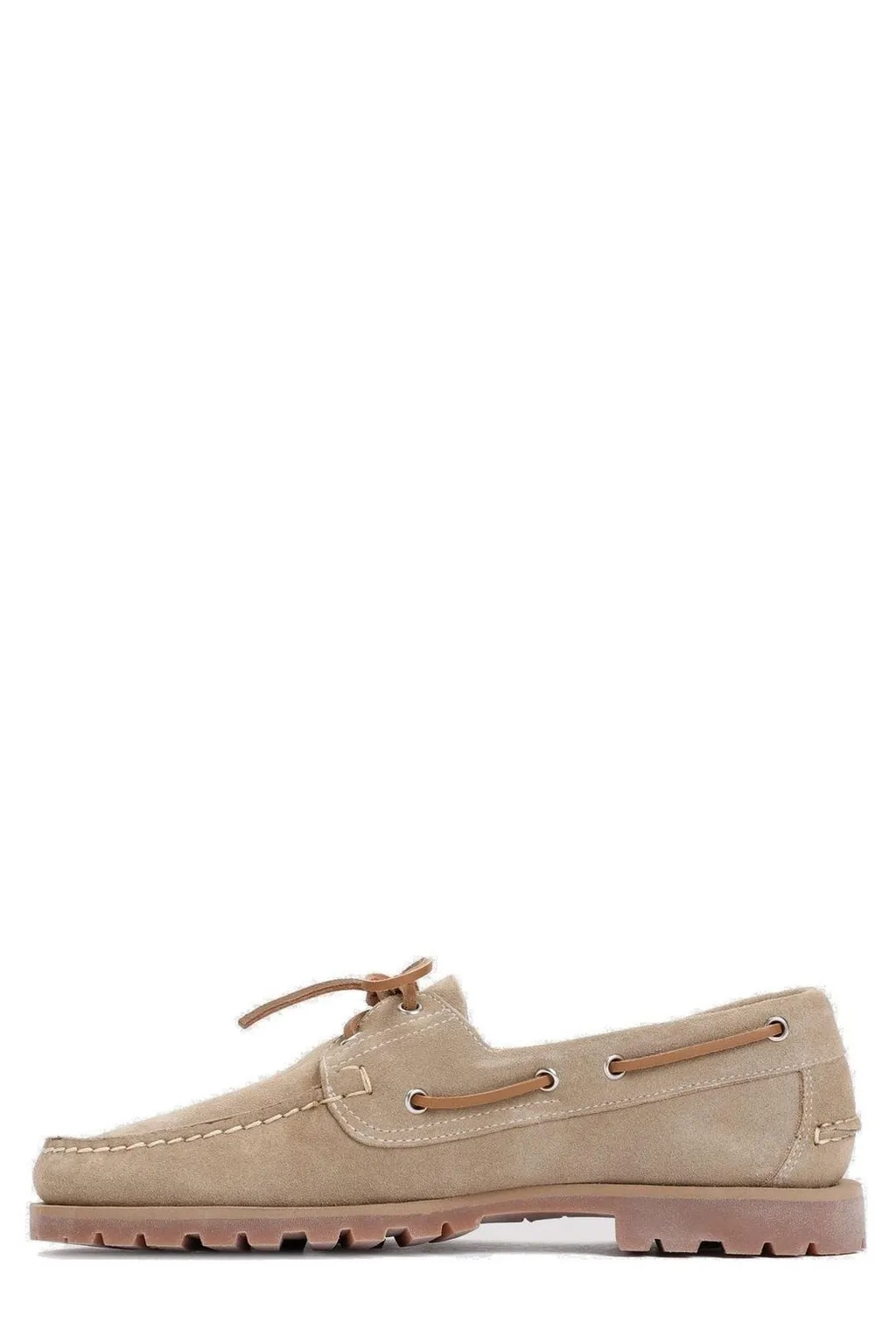 Paraboot Malo Round Toe Lace-Up Loafers