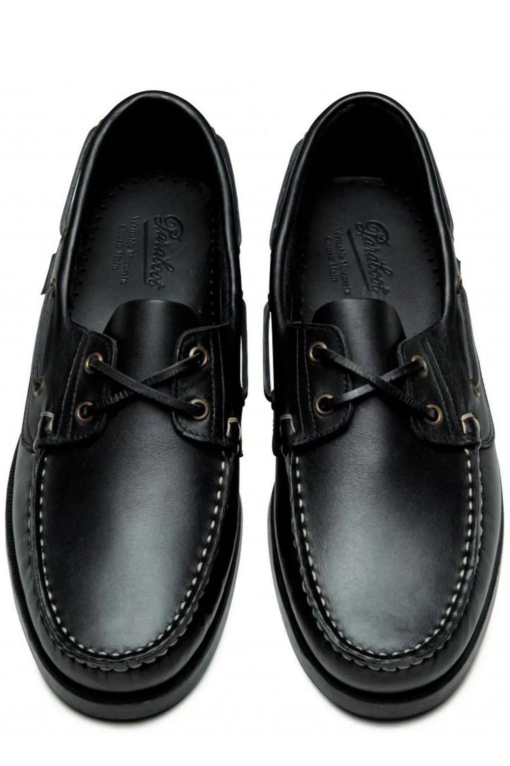 Paraboot Barth Contrast-Stitch Derby Shoes