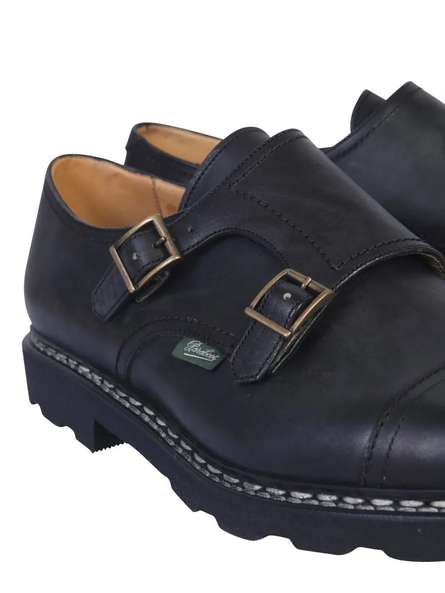 Paraboot William Double-Buckled Derbies