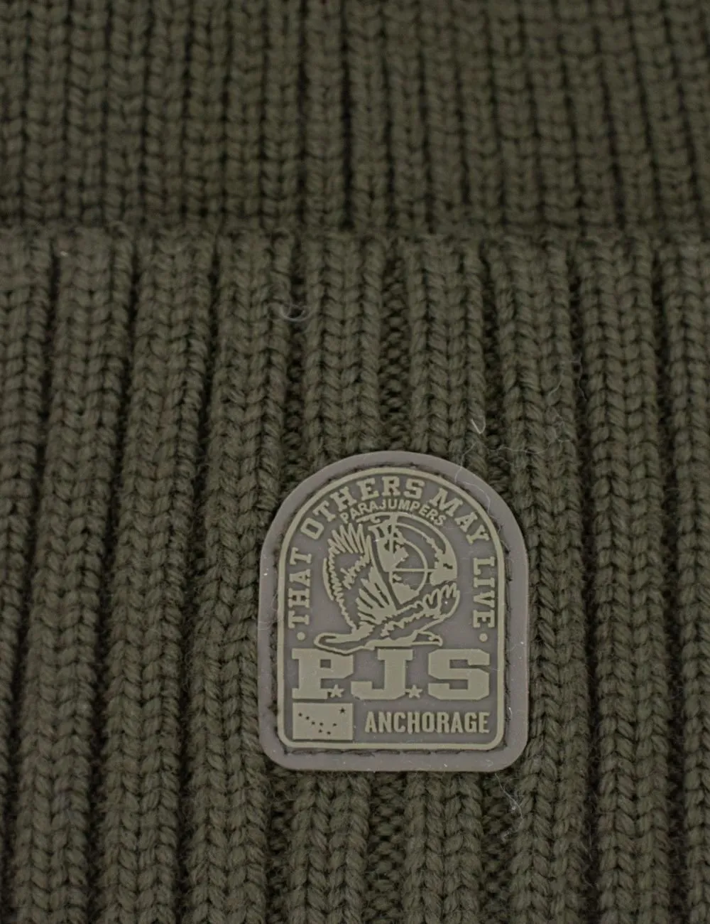 Parajumpers Logo Ribbed Beanie