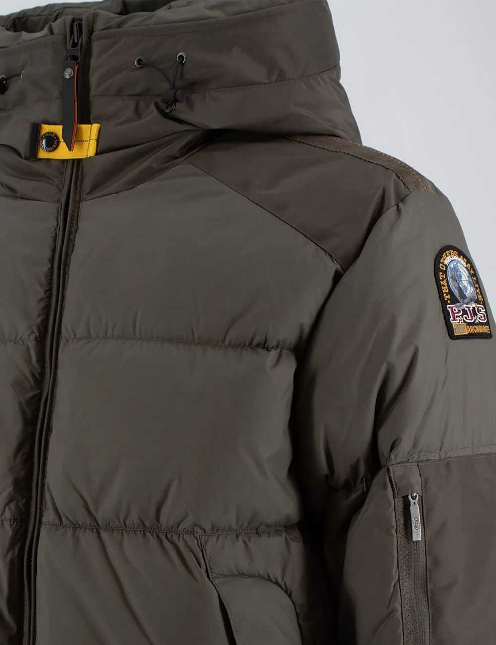 Parajumpers Double-Zip Wraparound Collar Jacket