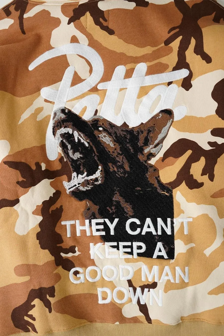 Patta Woodland-Camouflage Drawdtring Hoodie