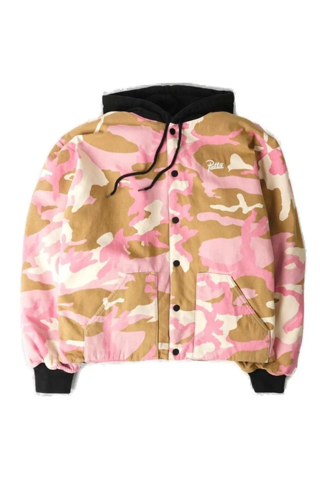 Patta Drawstring Hooded Bomber Jacket
