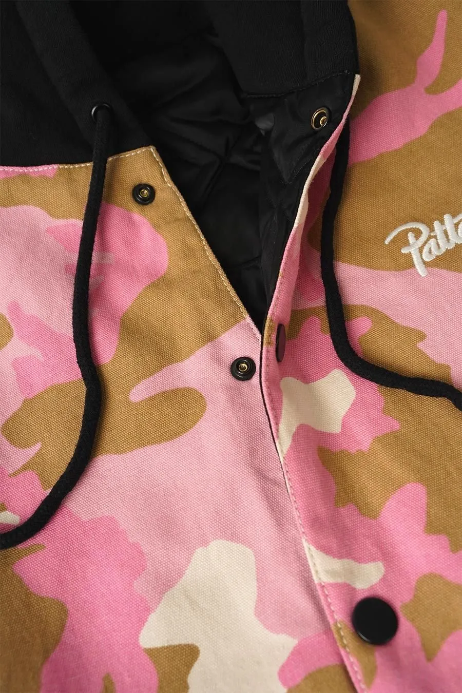 Patta Drawstring Hooded Bomber Jacket