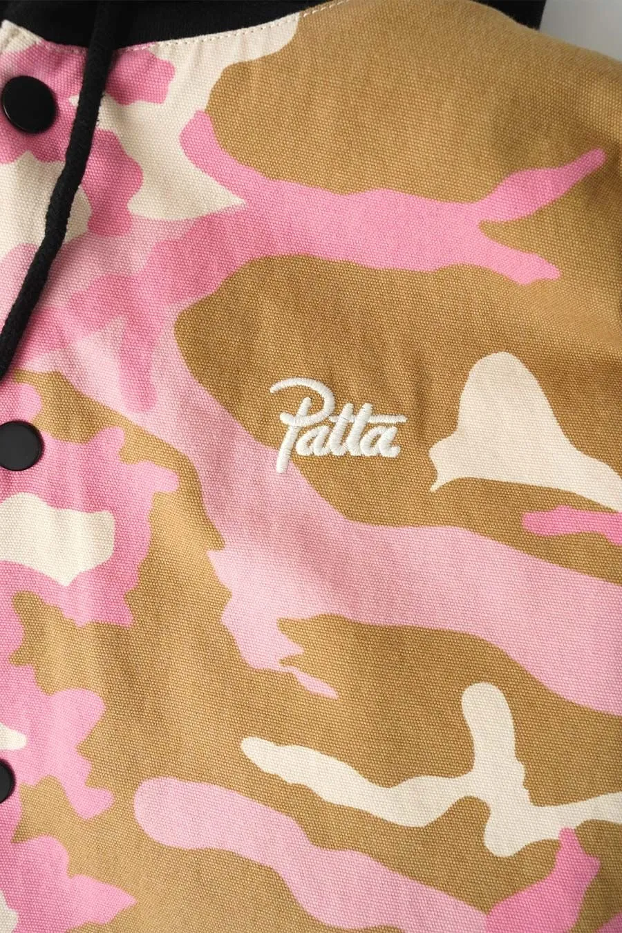 Patta Drawstring Hooded Bomber Jacket
