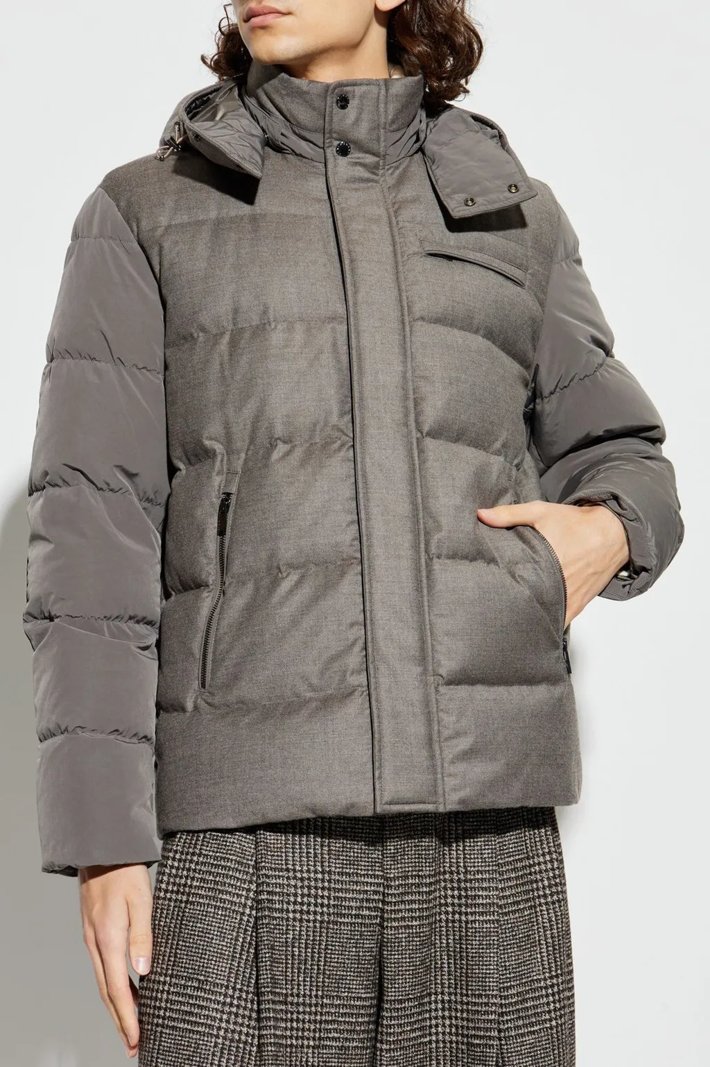 Paul & Shark Detachable Hood Down Jacket