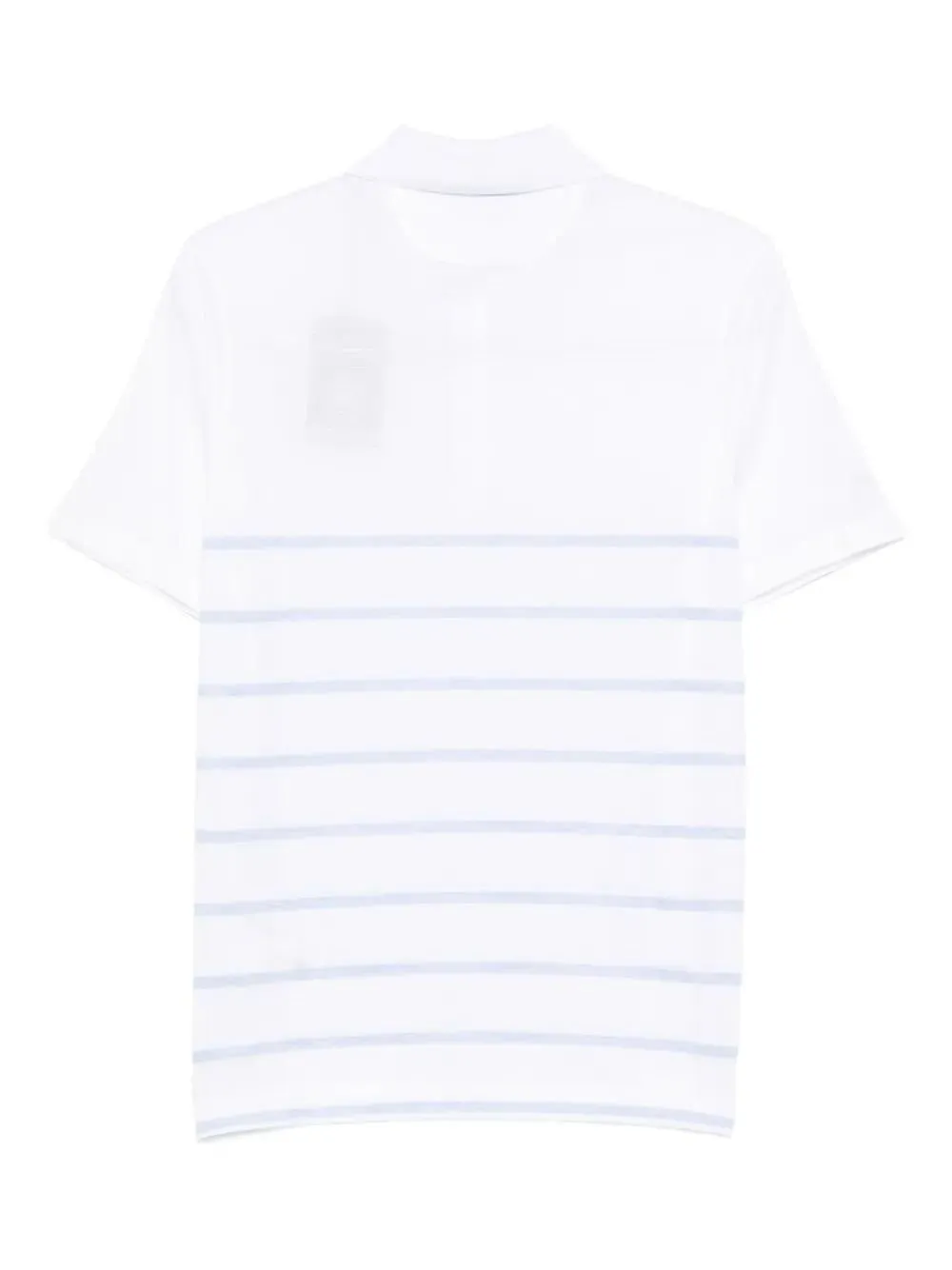 Paul & Shark Striped Short Sleeve Polo Shirt
