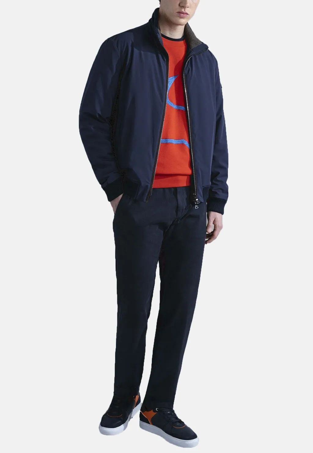 Paul & Shark Typhoon Stretch Bomber Jacket