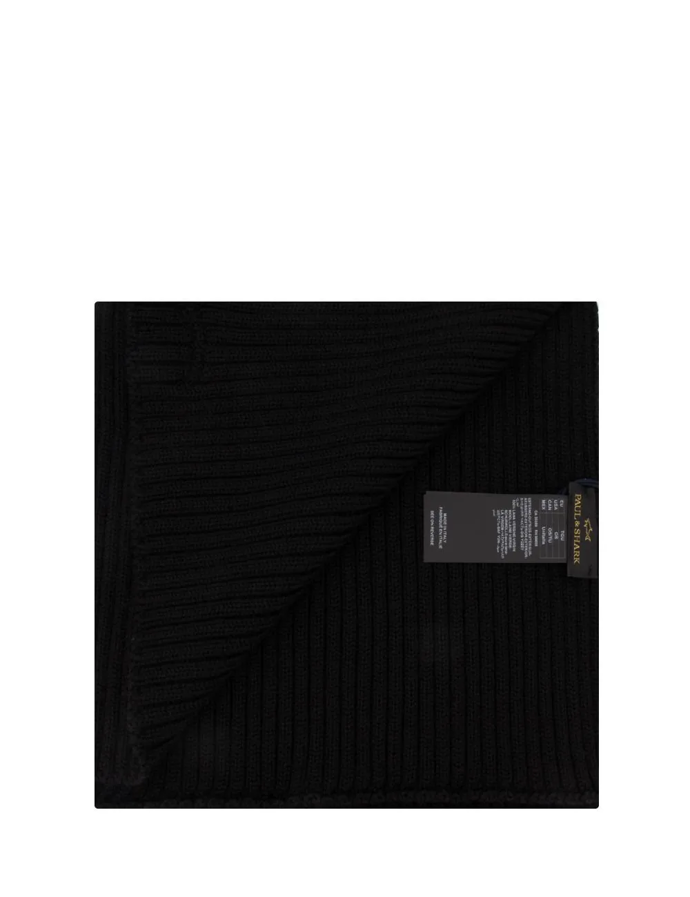 Paul & Shark Logo Wool Scarf