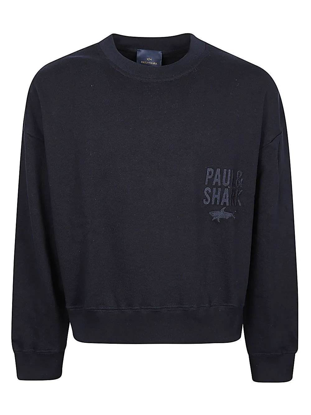 Paul & Shark Logo Fleece Sweater