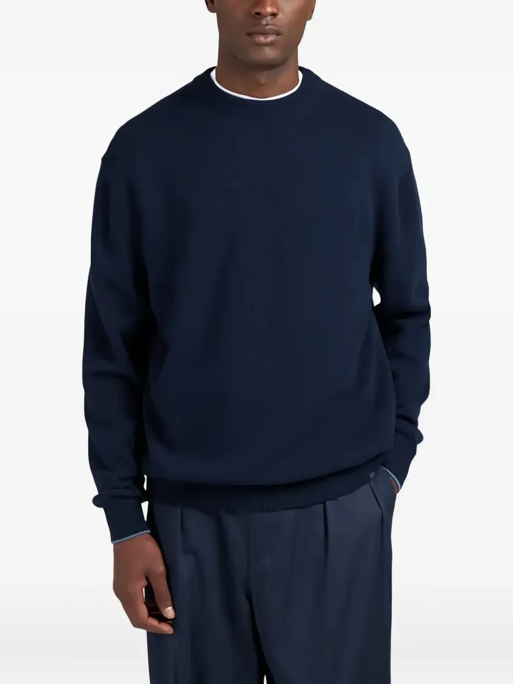 Paul & Shark Shark Tag Crewneck Sweater