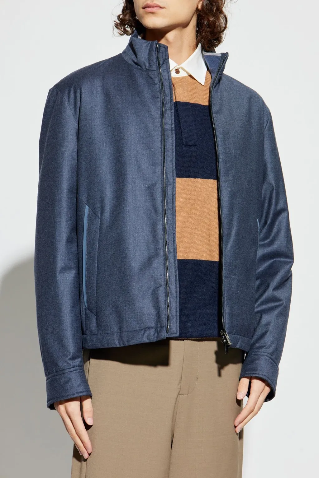 Paul & Shark Zip-Up Bomber Jacket