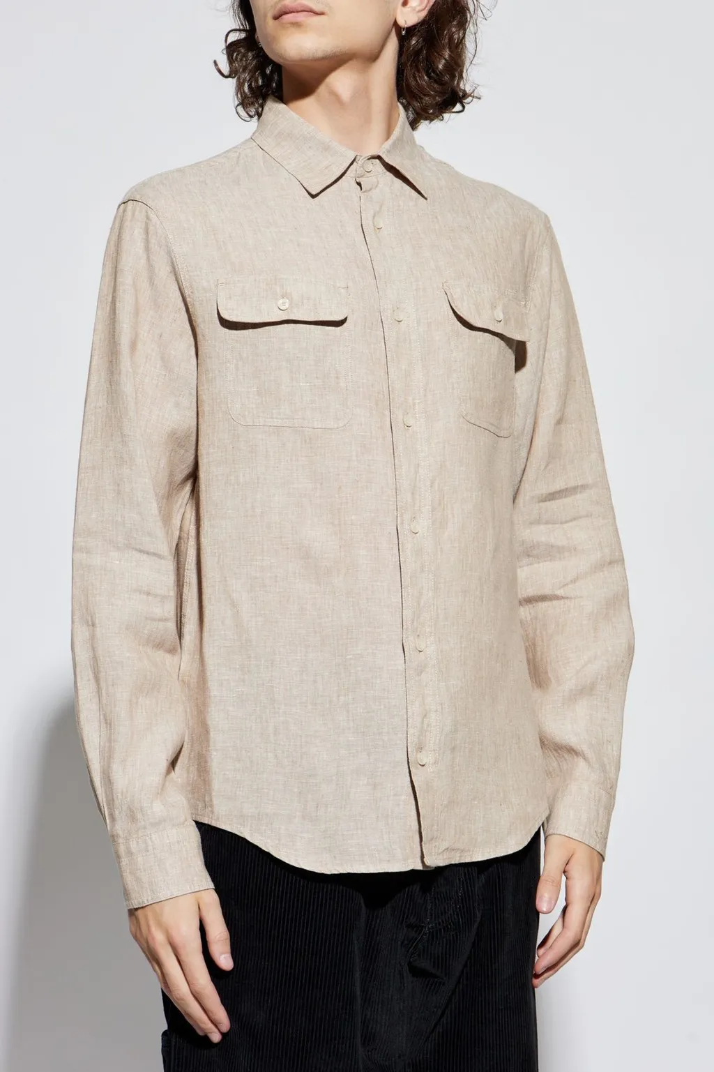 Paul & Shark Buttoned Linen Shirt