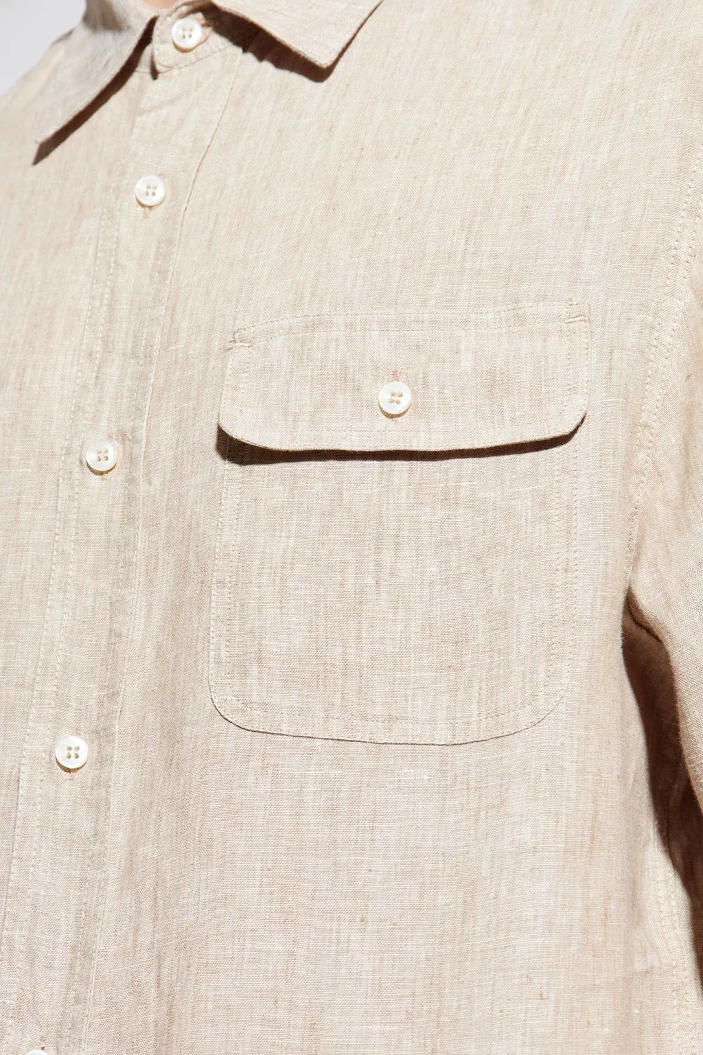 Paul & Shark Buttoned Linen Shirt