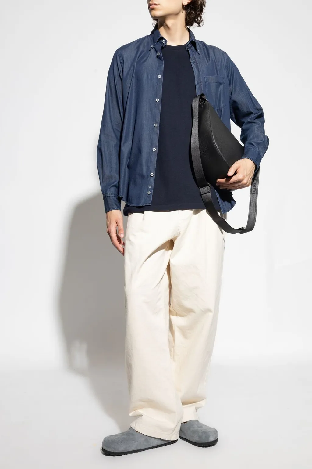 Paul & Shark Denim Pocket Shirt