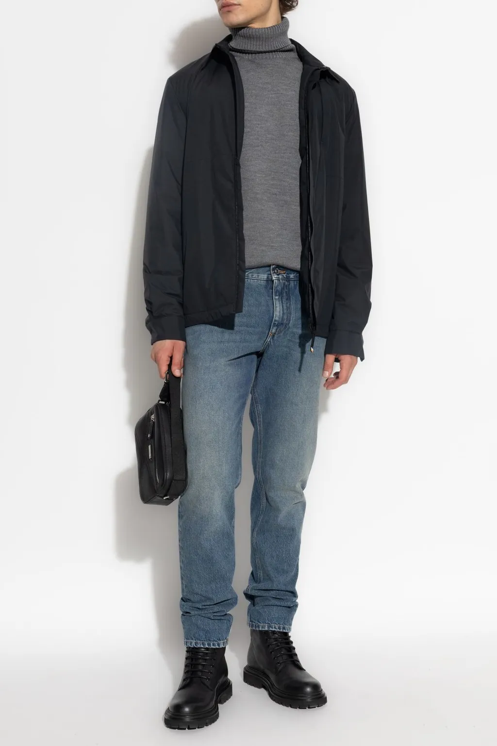 Paul & Shark Ribbed Turtleneck Knitwear