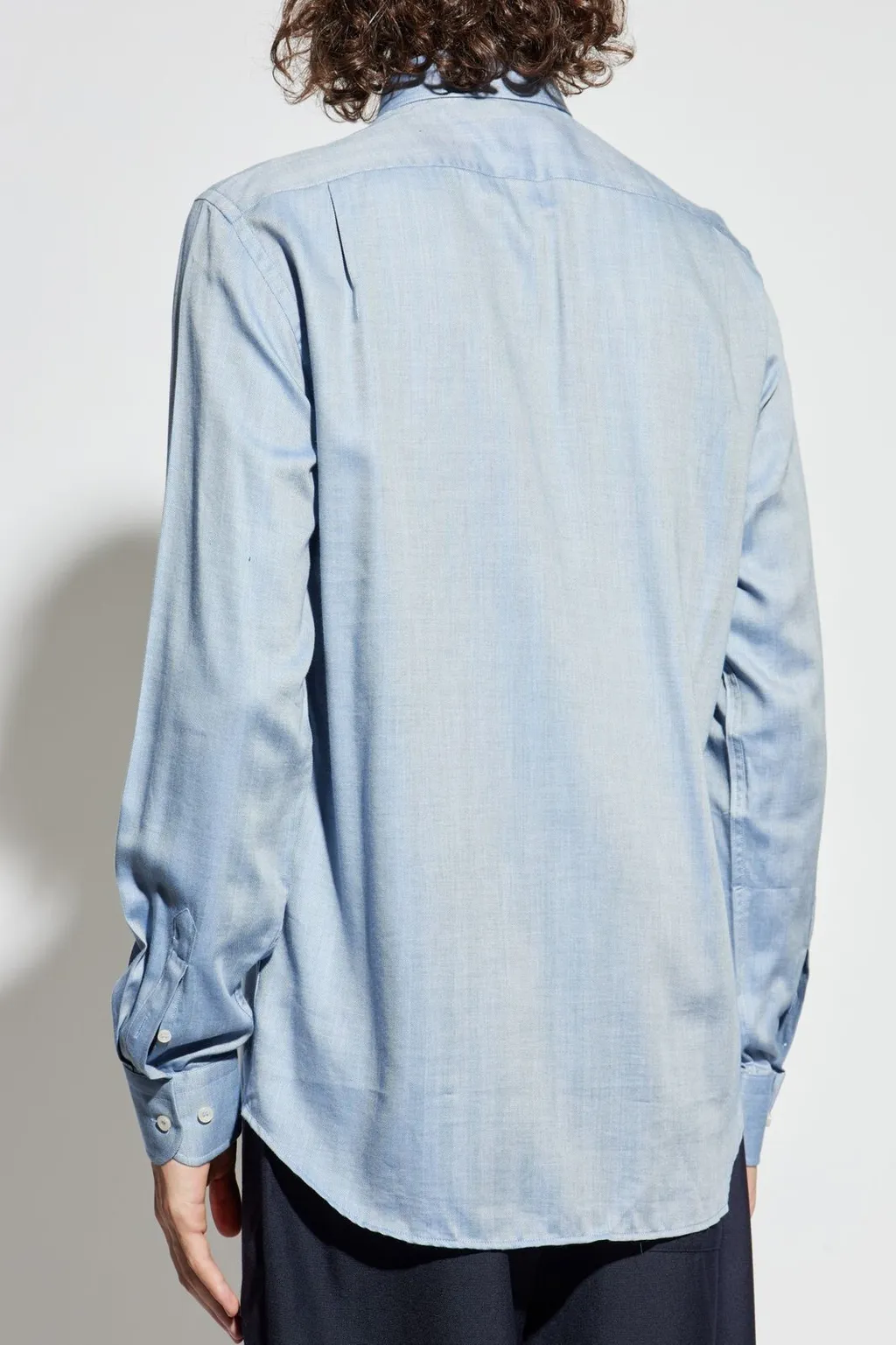 Paul & Shark Herringbone Pattern Shirt
