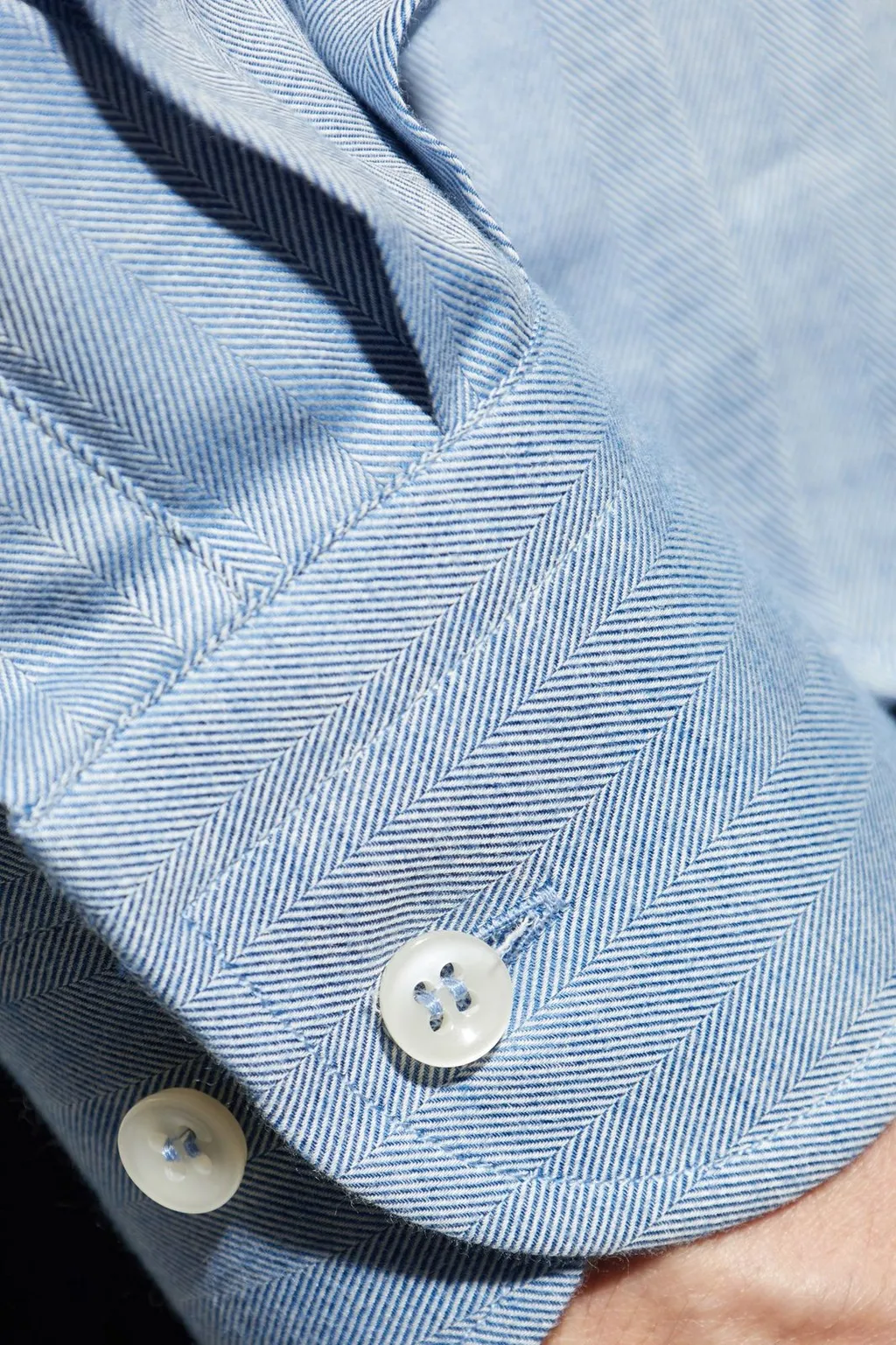 Paul & Shark Herringbone Pattern Shirt