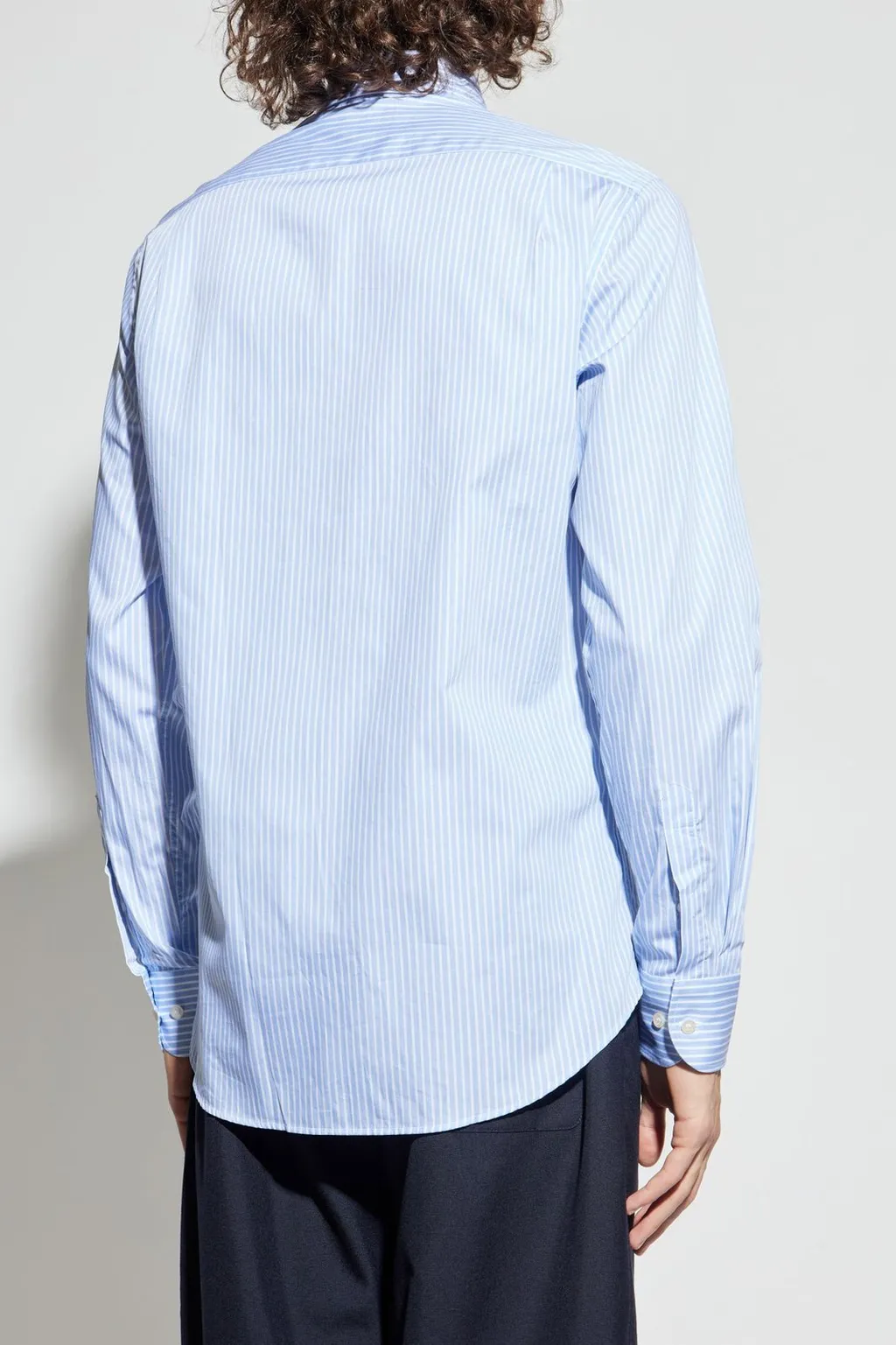 Paul & Shark Striped Pattern Shirt