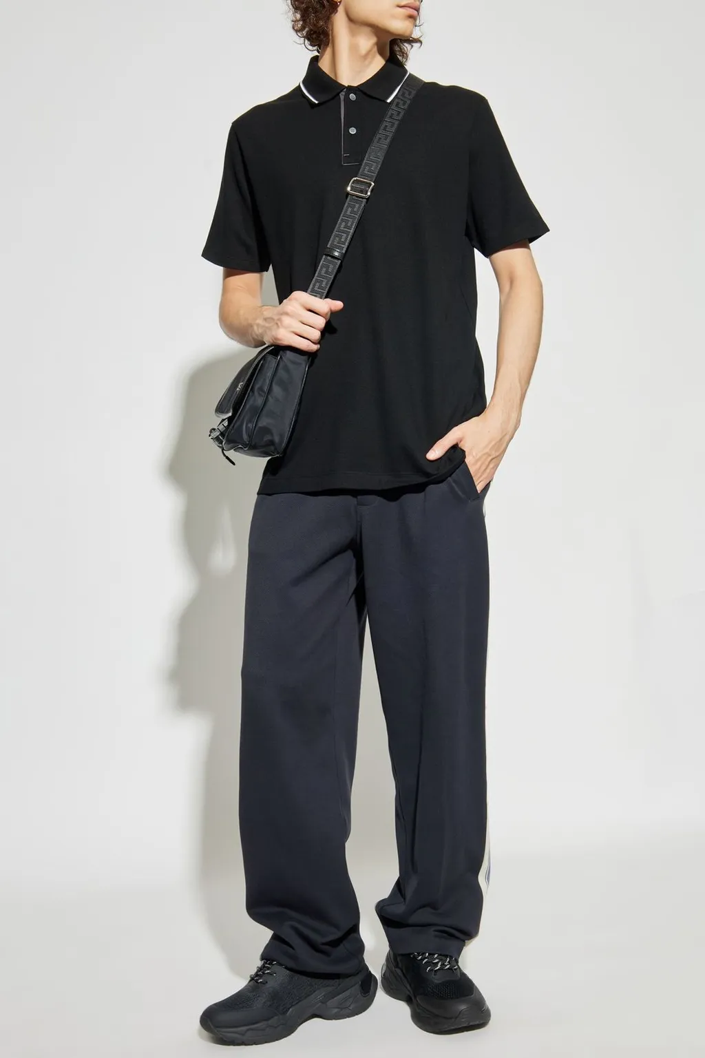 Paul & Shark Logo Patch Polo Shirts