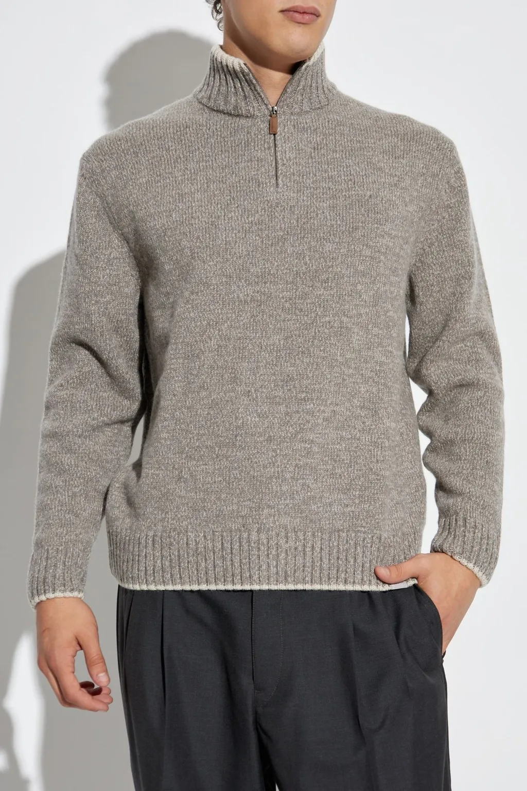 Paul & Shark Half-Zip Wool Knitwear