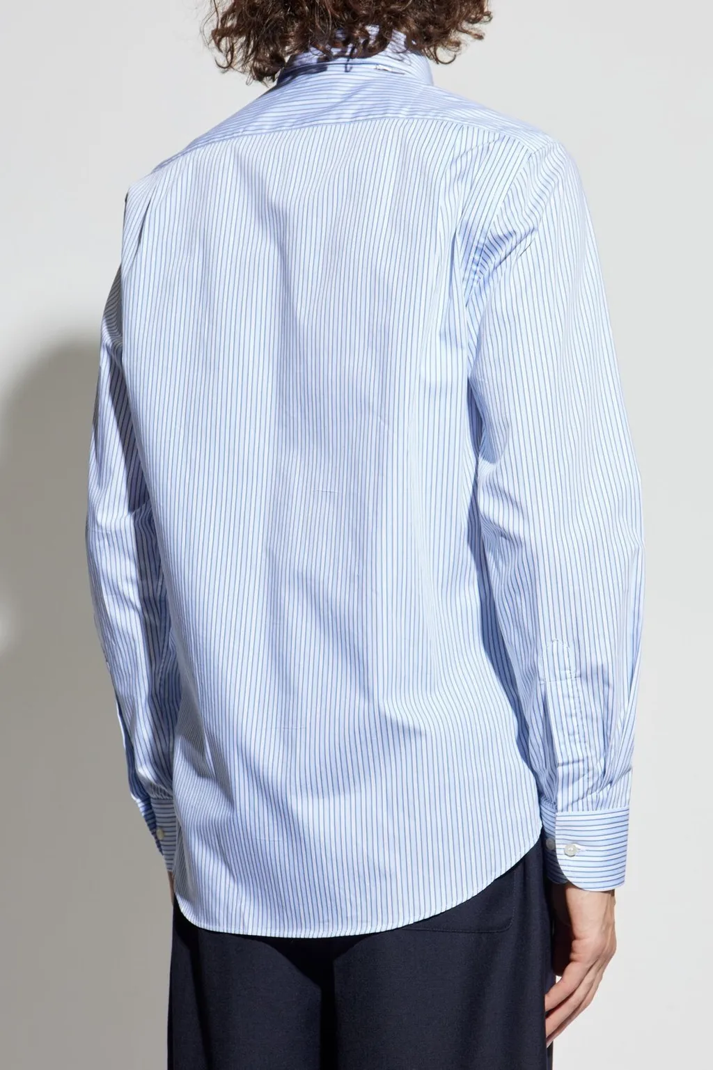 Paul & Shark Striped Button-Up Shirt