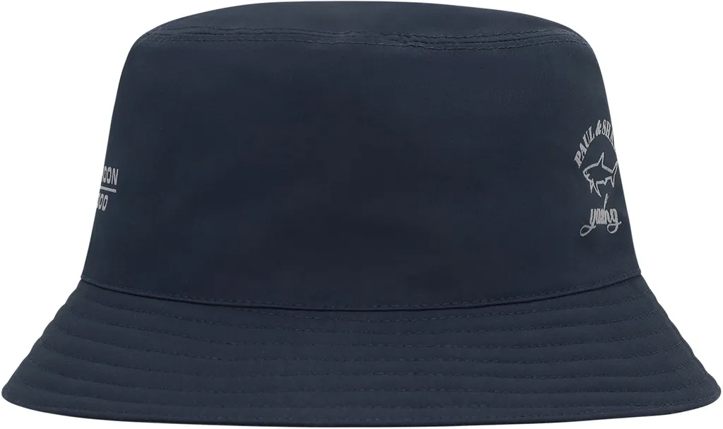 Paul & Shark Logo Printed Bucket Hat