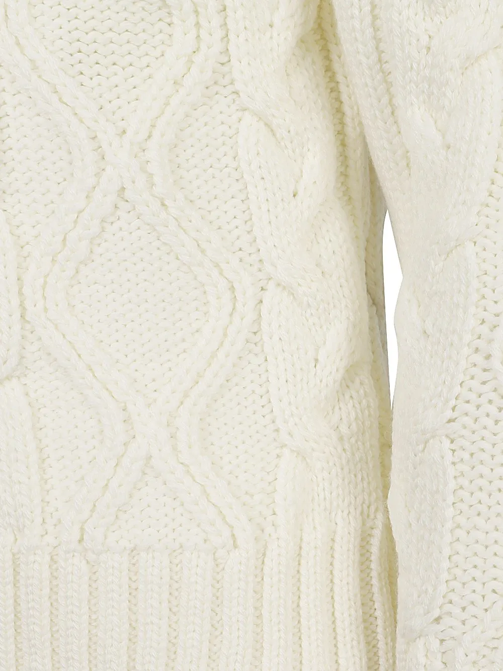 Paul & Shark Cable Knit Crew Neck Sweater