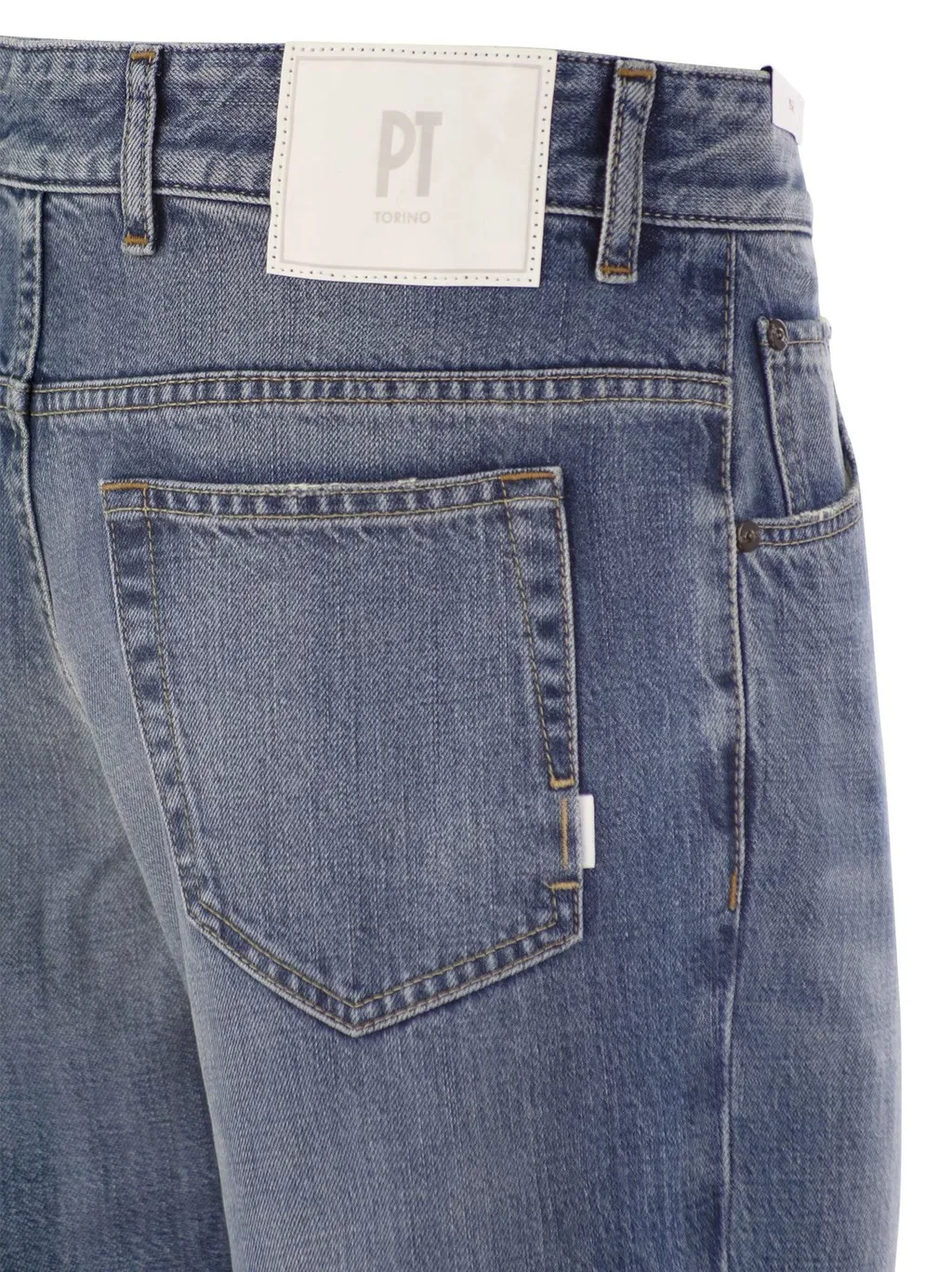 Pt Torino Rebel Straight-Leg Jeans
