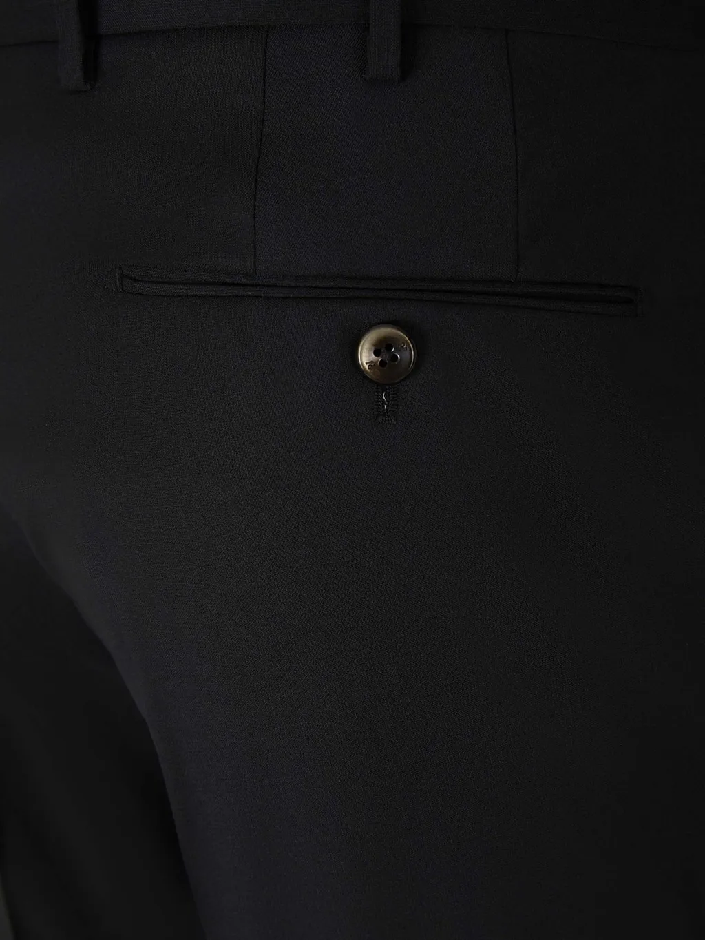 Pt Torino Slim Fit Wool Pants
