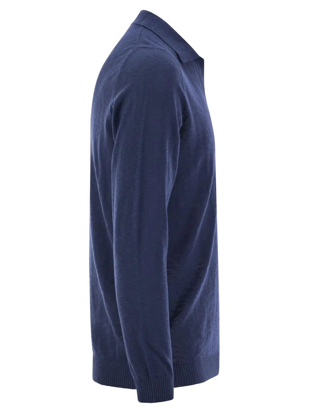 Pt Torino Slim Fit Long-Sleeve Polo Shirt