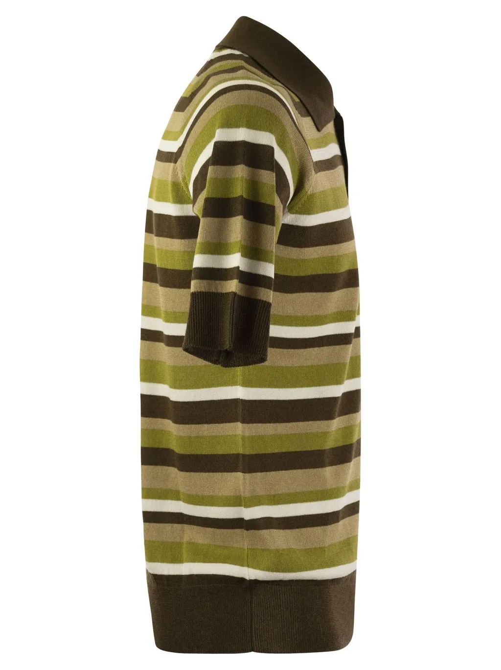 Pt Torino Striped Polo Shirt