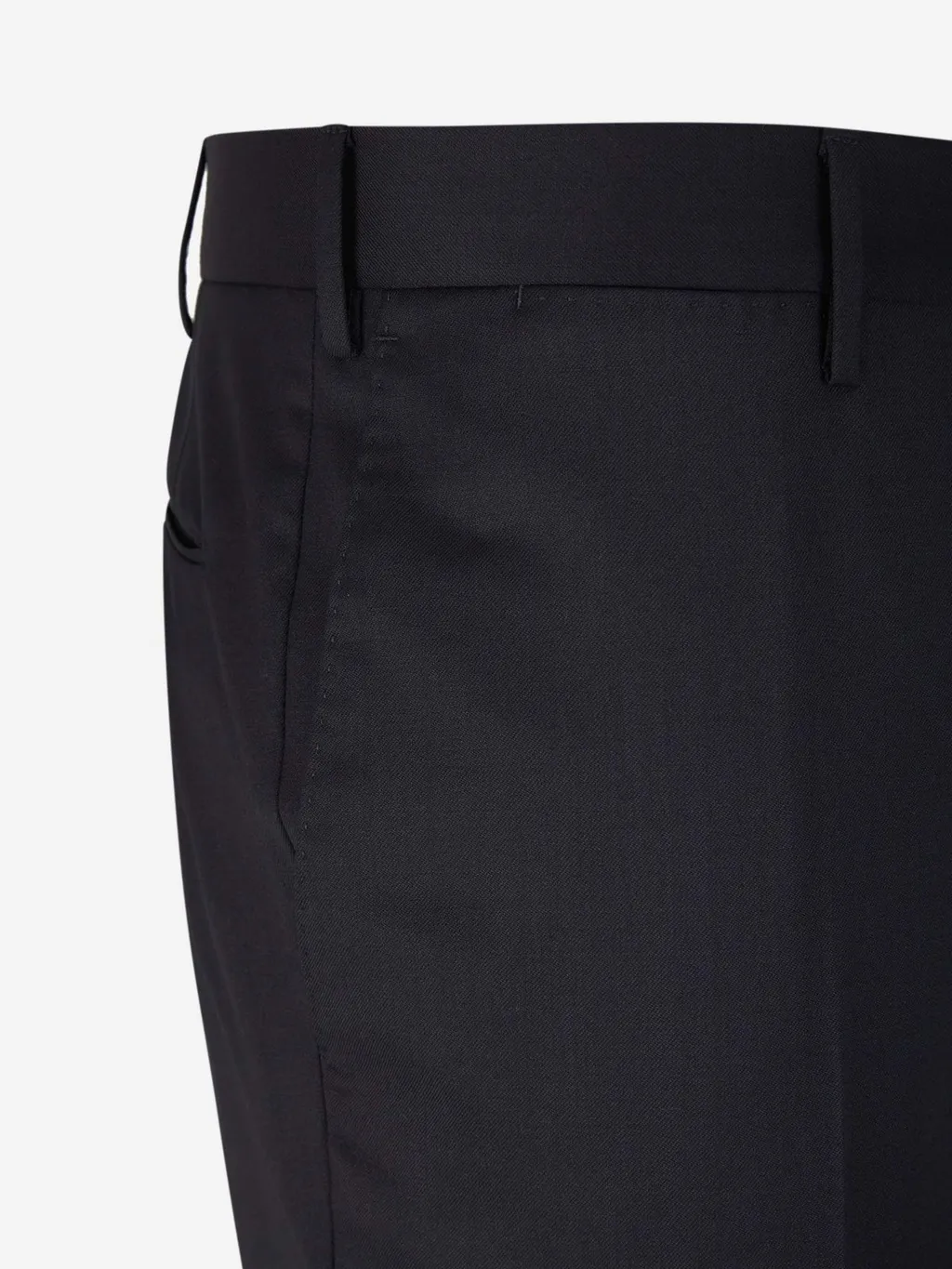 Pt Torino Slim Fit Virgin Wool Pants