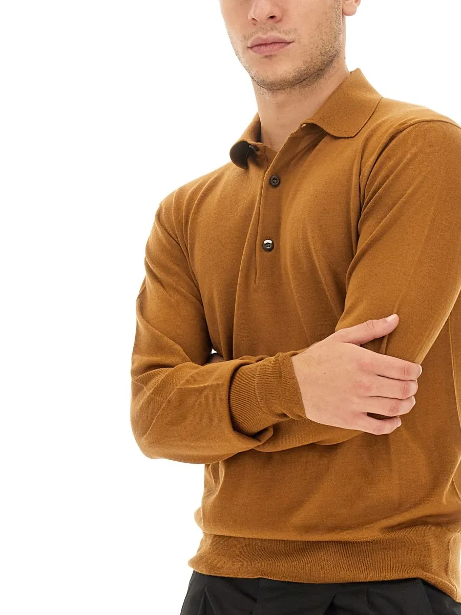 Pt Torino Classic Knit Polo Shirt