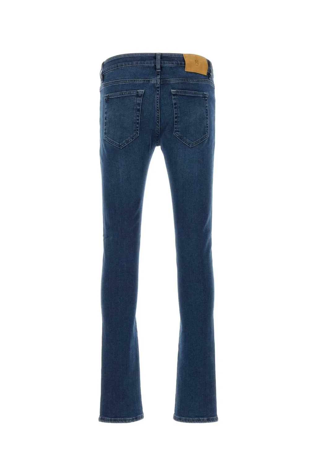 Pt Torino Logo Patch Button Detailed Skinny Jeans