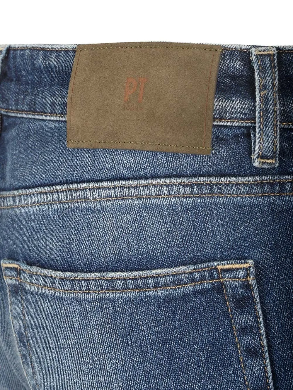 Pt Torino Mid-Rise Slim-Fit Jeans