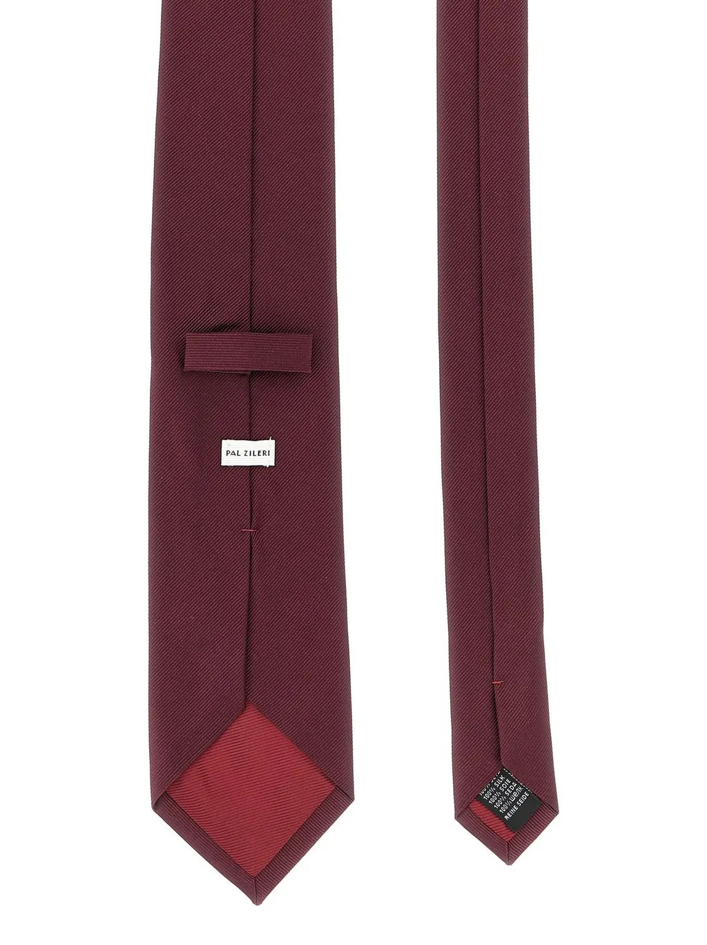 Pal Zileri Ribbed Silk Tie