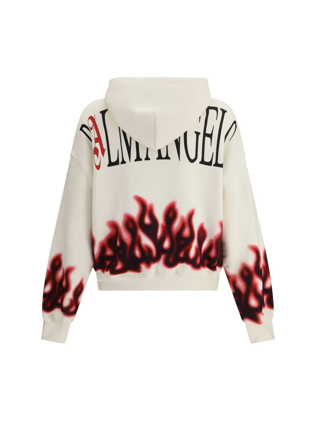 Palm Angels Flames Printed Hoodie