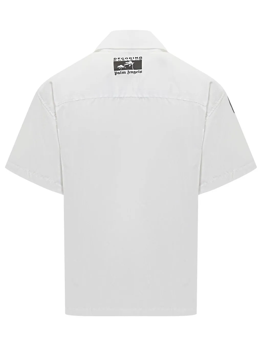 Palm Angels Dec Palm Culture Short-Sleeved Bowling Shirt