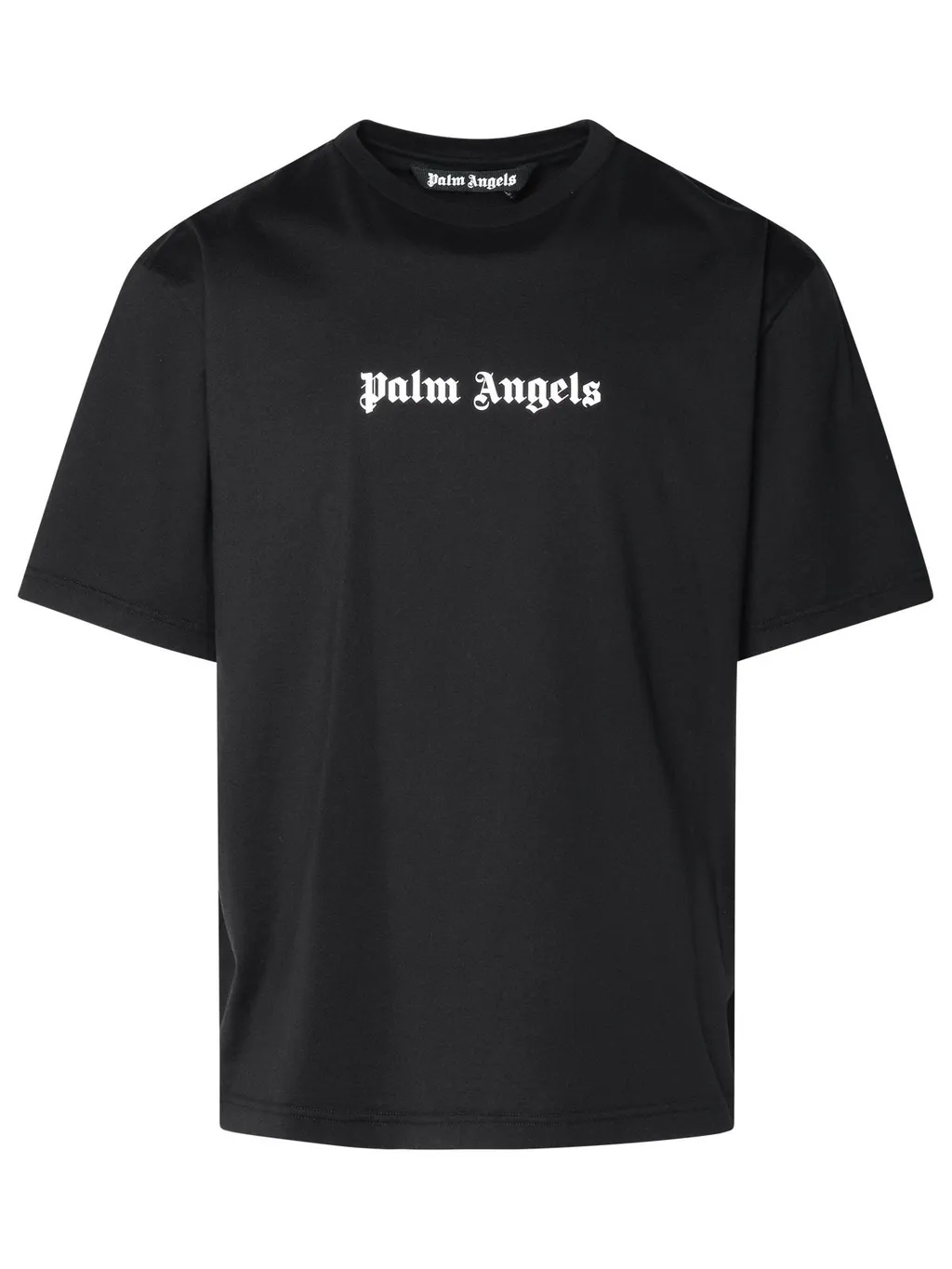 Palm Angels Logo Printed Crewneck T-Shirt