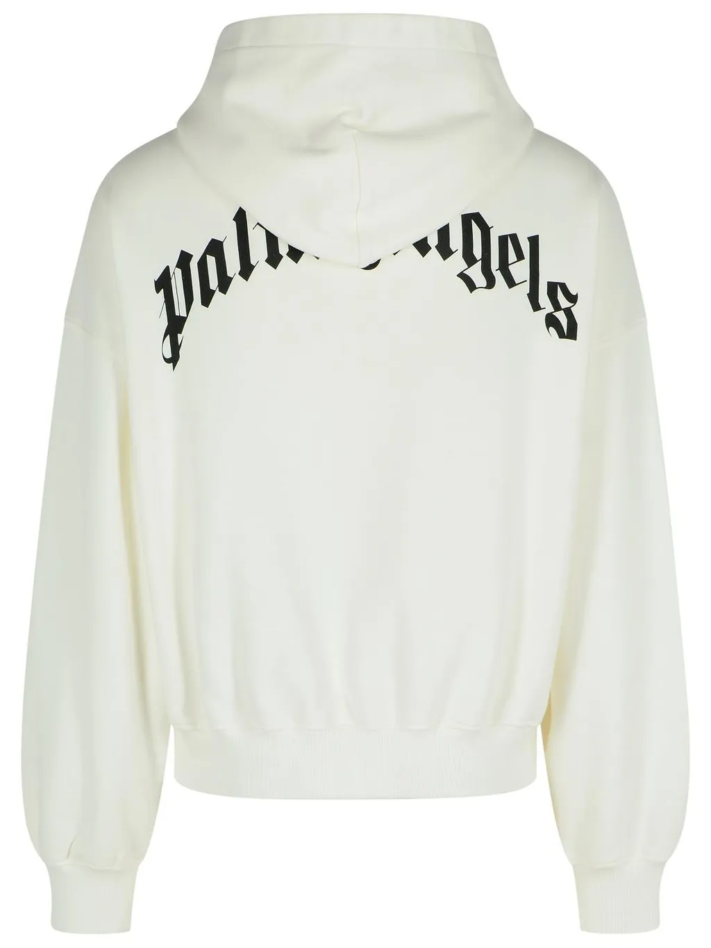 Palm Angels Back Curved Logo Loose Hoodie