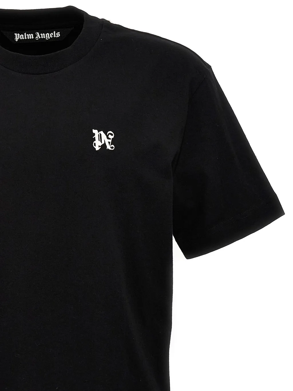 Palm Angels Monogram-Embroidered Pack Of Three Crewneck T-Shirt
