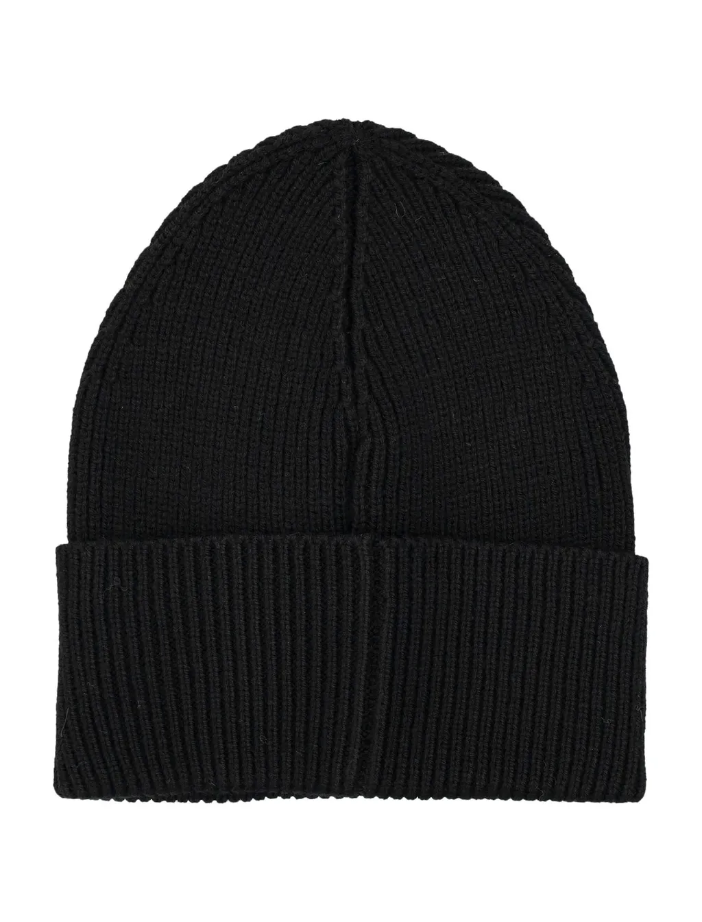 Palm Angels Logo Embroidered Ribbed-Knit Beanie