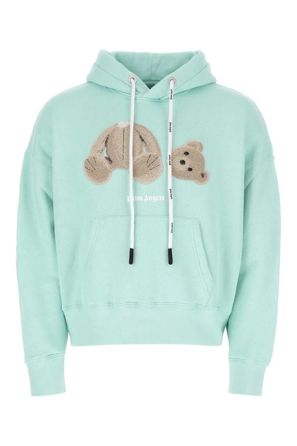 Palm Angels Teddy Bear Drawstring Hoodie