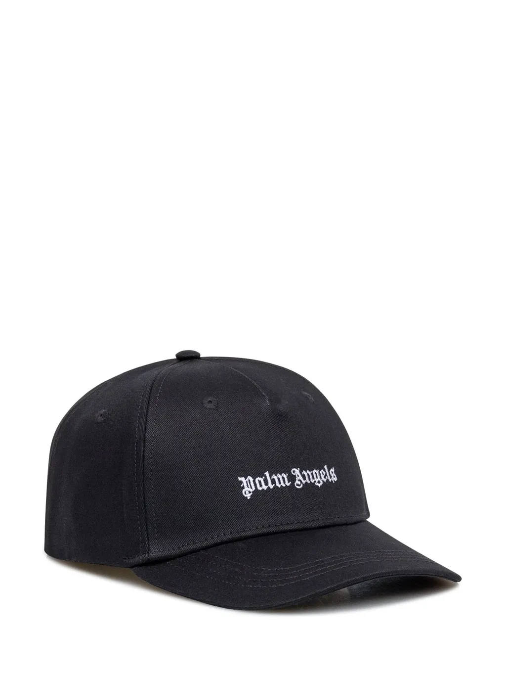 Palm Angels Logo Embroidered Baseball Cap