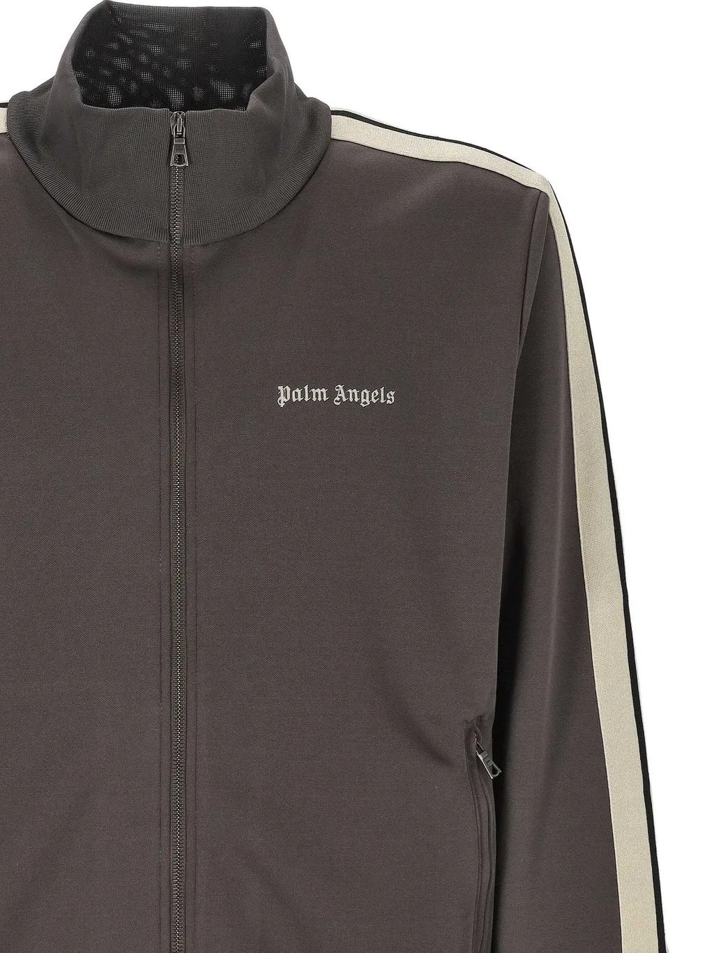 Palm Angels Logo Printed Zipped Jacket