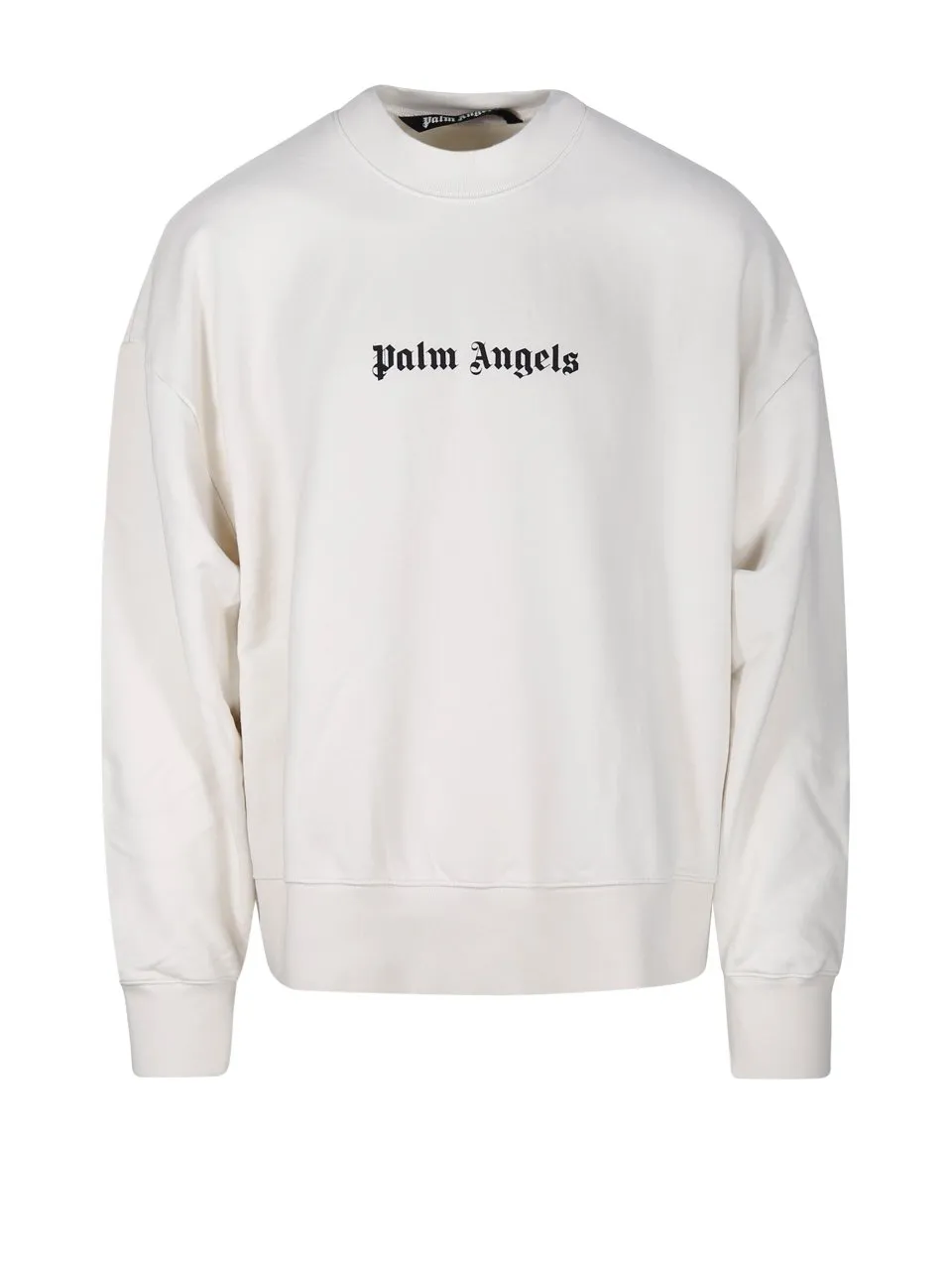 Palm Angels Logo-Printed Crewneck Sweatshirt