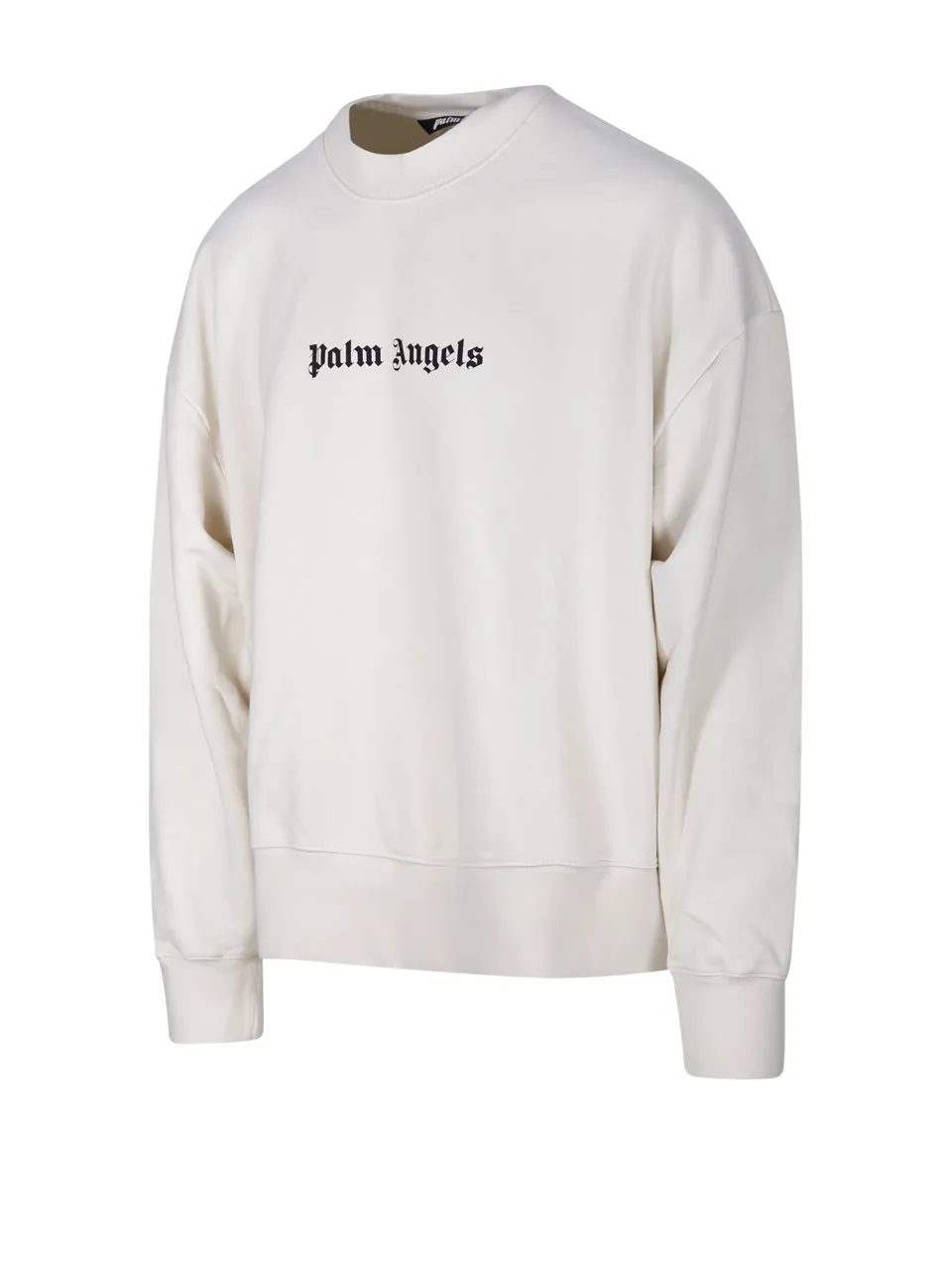 Palm Angels Logo-Printed Crewneck Sweatshirt