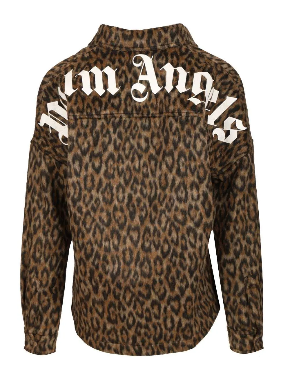 Palm Angels Leopard Printed Shirt